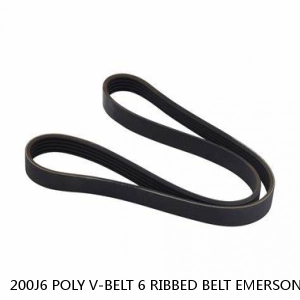 200J6 POLY V-BELT 6 RIBBED BELT EMERSON ELECTRIC  B50816439B002 USA FREE SHIP