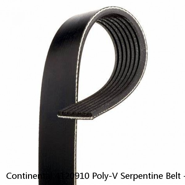 Continental 4120910 Poly-V Serpentine Belt - 91" Long - 12 Ribs