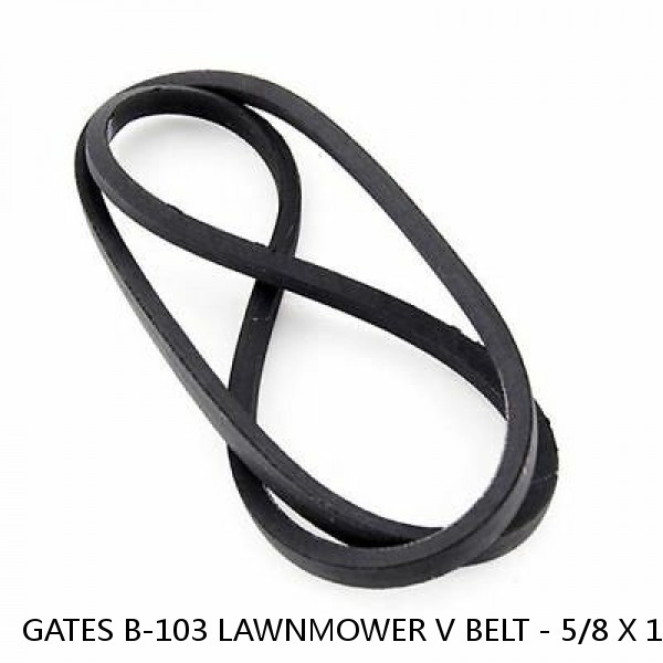 GATES B-103 LAWNMOWER V BELT - 5/8 X 106".  - NOS.