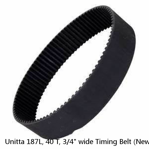 Unitta 187L, 40 T, 3/4" wide Timing Belt (New)